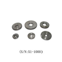 X1-1000 6PCS Metal Gear Set/SIEG X1 Change Gear Set 45 # steel  Metal gear Set