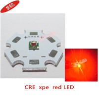 Freeshipping!10pcs X Cree XPE XP-E R3 1-3W LED Emitter  Red Green Blue Royal Blue LED with 20MM heatsink