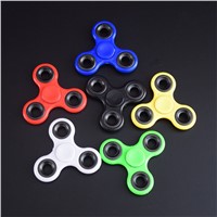 100X  DHL  Multicolor fingertips gyro three leaf counterweight bearing decompression anxiety autism and ADHD focus gift toy