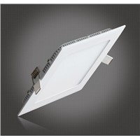 free Industrial Shipping New Hot Ultra Thin Design 20pcs/lot Led Panel Lamp Ceiling Recessed