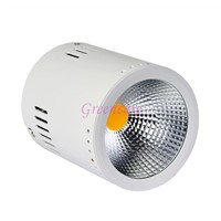 Bright 50W COB Surface Mounted LED Downlight 120LM/W Ceiling LED Down Light 10pcs/Lot  white warm white 3 years warranty