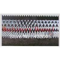 2 mod rack cnc gear rack Mod 2 steel gear rack 20 x 20x1000mm  Length in 1000mm 45# Steel