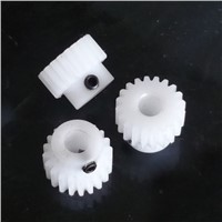 1.0m48T toothed belt nylon plastic pom boss module upright with the top wire 1.0 DIY gear transmission parts Cars