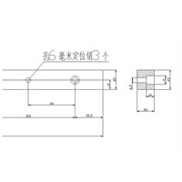 high  Precision  factory direct   gear rack 1.25M 22*25*L671mm   engraving machine rack