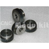 Spur Helical Gear Standard Pinion 40T 50T Mod 1 For 12 15mm Helical Gear Rack 45Degree 45# Steel Bore 8 / 10 / 12mm CNC Modulkit