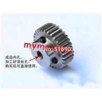 1M 30T 1 mod gear pinion 30 teeth spur gear precision bore 5/6/6.35/7/8/10/12/12.7/14/15/16/17mm 45 steel cnc rack and pinion