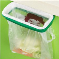 Useful Durable Kitchen Garbage Bags Plastic Storage Rack Hanging Bracketc
