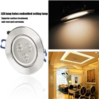 Dropshipping 3W LED Optimized Design Recessed Ceiling Downlight Spot Lamp Bulb Light Driver Anti-rust Anti- Corrosion 2017 Top