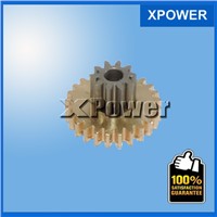 Wholesale 5pcs M0.5-25t+10t Metal Spur Gear Cylindrical Gear Inner Diameter 2.5mm 0.5 Modulus 25+10T Motor Height 4mm
