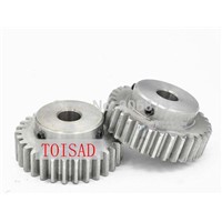 Gear pinion 70T 70Teeth Mod 1.5 M=1.5m Bore 10 12mm  Right Teeth 45# steel positive gear CNC gear rack