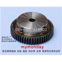 Gear pinion 40T Mod 1 M=1 Width 10mm Right Teeth 45# steel positive gear rack low noise smooth runing for cna machine