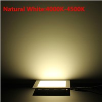 15W Ultra thin LED Panel Light Recessed LED Ceiling Downlight Warm White/Natural White/Cold White