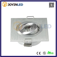 Hot Sale 10Pcs/Lot DC12V Warm Cold White led bulb lamp indoor cabinet spot light 3W mini LED downlighter