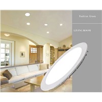 10PCS Led Panel Downlight,4W 5W 6W 9W 12W 15W 18W Round Uitra Thin Led Panel Light,Led Panel Downlight AC85-265V