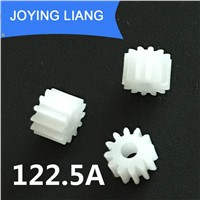 122.5A 0.5M Pom Plastic Gear 12 Teeth 2.5mm Tight Shaft Model Gear (5000pcs/lot)