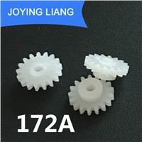 172A 0.5M 17 Teeth 2mm Shaft Tight Pom Plastic Pinion Gear Toy Model Gear (5000pcs/lot)
