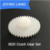 3820 Clutch Set Module 0.5 Plastic Gear Clutch Gear Wheels (100pcs 38202B Gears + 100pcs 2A Clutch Cover )