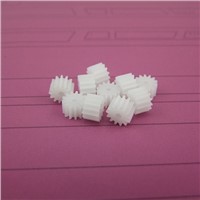 100pcs/lot Plastic Toy Gear 142A  0.5M Toy Plastic Motor Gear for 2mm Axle Tight Fitting Model Accessories