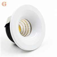 3W Round COB Mini Led Spot light Mini Dimmable Led Recessed Downlight Cabinet LED Lamps  With Led Driver