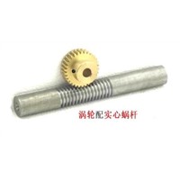 1m20 worm tooth model [20] with metal turbine worm reducer 19mm from the center