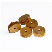5PCS/LOT  0.5M-40teeth metal copper precision micro model motor  small modulus gear---hole:2mm