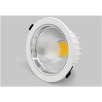 Free 10x 5w 7w  15w 20w 30w 40W  LED COB round downlight Dimmable Recessed LED Ceiling Lamp Spot Light White/warm led lamp cree