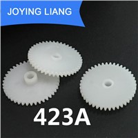 423A 0.5M 42 Teeth 3mm Shaft Tight Pom Plastic Pinion Gear Toy Model Gear (2000pcs/lot)