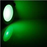 RGB Ceiling Light 10W LED RGB Spot Bulb Magic Recessed Ceiling Lamp+IR Remote Control AC85-265V Christmas Decoration Lights