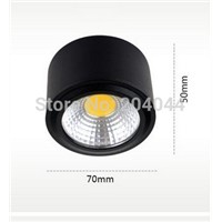 Led 6pcs/lot 3w/5w/7w/ 10w,dimmable Lamp Surface Mounted Down Lights ,high-grade Shell, ,advantage Products,high Quality Light
