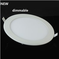 Dimmable LED Panel Light Recessed LED Ceiling Downlight 6w 9w 12w 15w 25w + drive