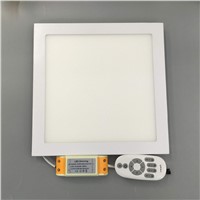 LED 2.4G panel light dimmer color temperature of 3000K 4500K 6500K can be freely adapted square thin panel light 24W by DHL Free