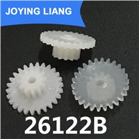 26122B Gears Module 0.5 Plastic Gear Two Layers 26T/ 12T 2MM Loose Shaft Hole Gear Wheels (2500pcs/lot)