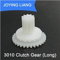 3010 Clutch Gear (long Style) 0.5M POM Plastic Gears Clutch Roller Set Toy Model Part (100pcs 302A gear +100pcs 102B gear)