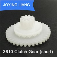3610 Clutch Gear Short Style Modulus 0.5 POM Plastic Gear Clutch Toy Model Parts (100pcs 362A Gear + 100pcs 102B Gear)