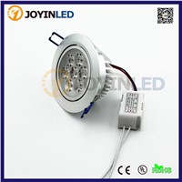 CE&amp;amp;amp;RoHS 4pcs 7*1W 700lumen AC85-265v recessed ceiling led downlight for home