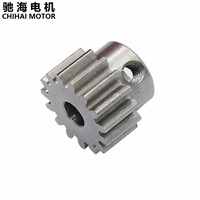 Chihai Motor High quality carbon steel, deceleration motor, DC motor, gear module 1, gear 15, tooth inner hole, 4-5-6mm