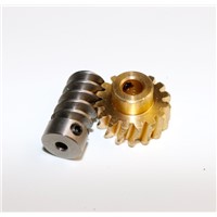 1M-16T/2T  worm gear rod  speed ratio:1: 8 Suitable  high torque reducer model steering gear lifting device