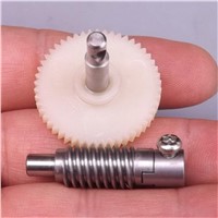 5 PCS Worm Reduction Gear set Train Metal and Plastic Gearset for DIY Production VE845 T0.2