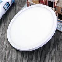 AC85-265V18W Super-thin Round/Square Suspended Ceiling Recessed LED Panel Light Cold White/Warm White