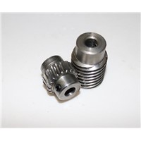 1M -20T 45#steel  Speed ratio 1 :5  Hole D:8MM  Worm Gear Reducer Transmission Parts