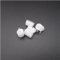 1000PCS Worm reduction gear 6*8mm hole 0.5M Aperture 2mm 1.95mm D=6mm DIY plastic gears 6MMX8MM 0.5 Modulus 1000PCS/LOT * FD620