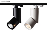 Degree rotation AC85-265V CREE 12W COB LED Track Spotlight Tracking Rail Lighting for Senior home commercial lighting