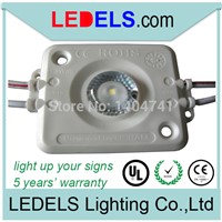 Free Shipping 200pcs / lot UL listed led light for light box sign,Powered by Osram module box lighting led 1.6Watt 120lm / LED