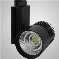 LED Track Light 20W 30W 35W COB Bridgelux Chip From USA,Equal to 200w Halogen Lamp,Rail Light Spotlight,fast free shipping