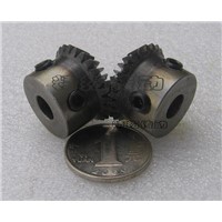 2PCS 1.5M 1:1 Bevel Gear 20 teeth 1.5 Mod M=1.5Modulus Ratio 1:1 Bore 8mm Steel Right Angle Transmission parts machine DIY