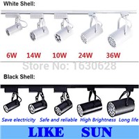 FREE SHIPPING Cool white Led Track Light 10W 120 Beam angle Led Ceiling Spotlight AC 85-265V led spot lighting + CE ROHS CSA UL