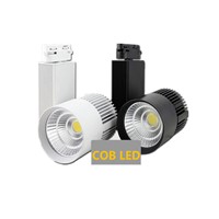 30WCOB LED Track Light  Rail Light Spotlight strip Equal to200w Halogen Lamp 110v 120v 220v 230v 240v Track Lamp Rail Lamp