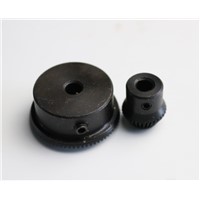 0.5M-35/70T -1:2 Precision Umbrella Bevel Gear Standard -Dimaeter:18mm/38mm (hole d:6mm)