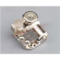 Gears 18 Notes DIY Mechanical Musical Box Golden Movement And Screws Music Boxes Set for DIY music box