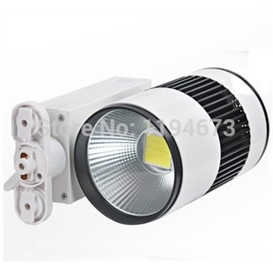 Free Shipping Lowest price 30W LED track light for shop/store warm write/write led ceiling with 2 years warranty